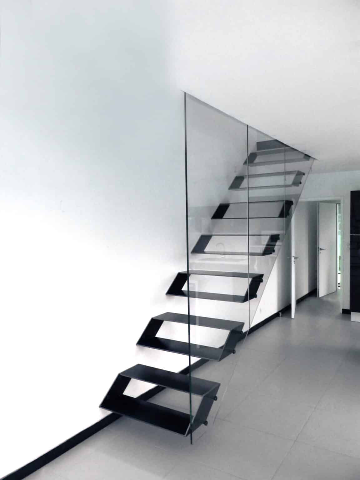 Escaliers métalliques d'intérieur - Métal Design