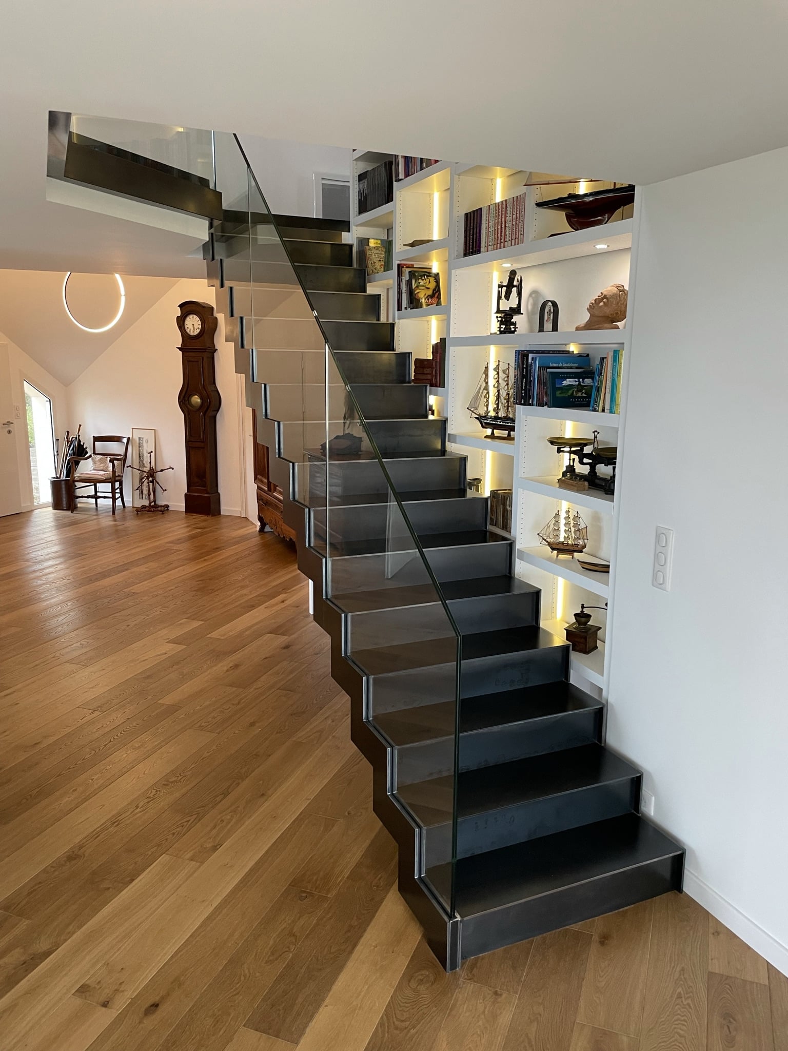 ZIG-ZAG © contre-marches acier - Métal Design